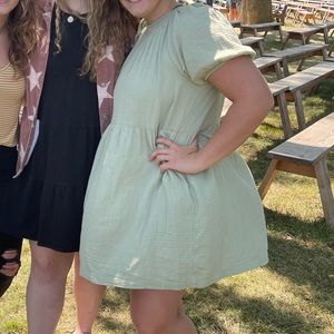 sage green Universal Thread dress💚